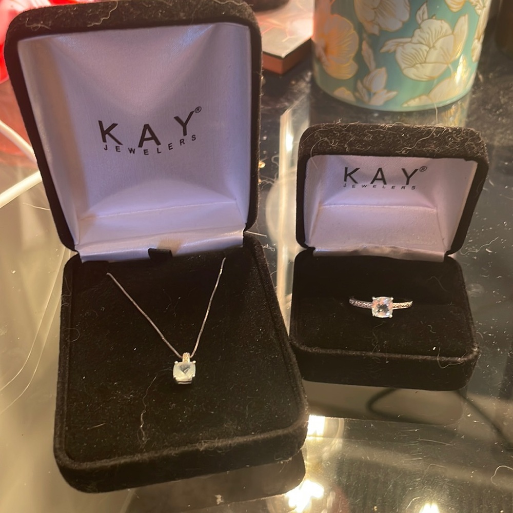 Aquamarine set